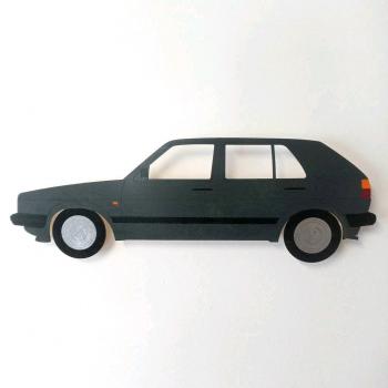 Golf 2 Wandbild 74cm