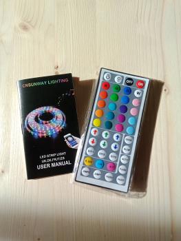 Dekoleuchte mit Sternenmotiv per Handy und Fernbedienung steuerbar 78cm