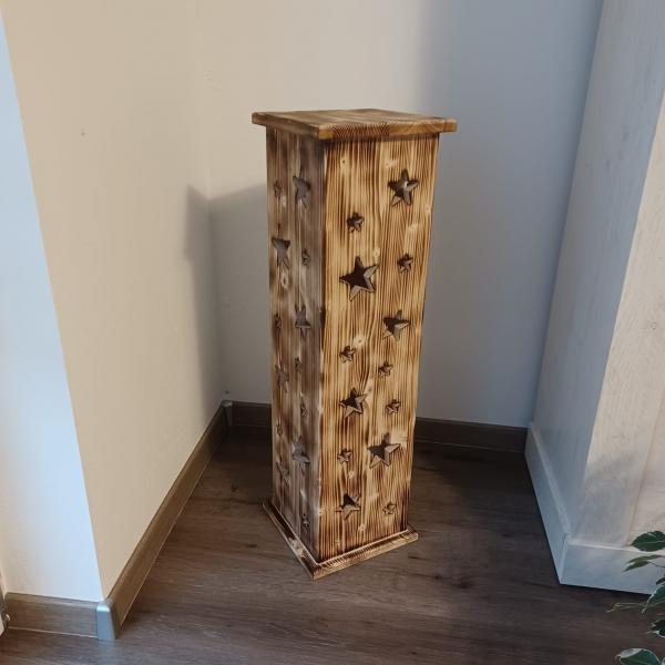 Dekoleuchte mit Sternenmotiv per Handy und Fernbedienung steuerbar 78cm