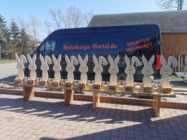 Hasen + Blumen = der Frühling kann kommen